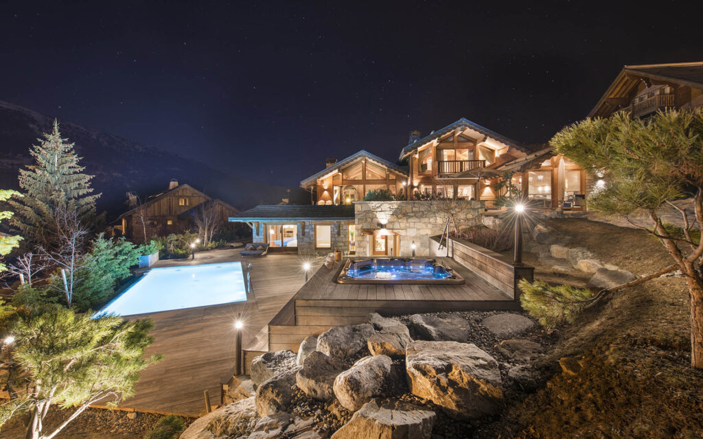 Chalet Mont Tremblant Luxury Ski Chalet Meribel France 2