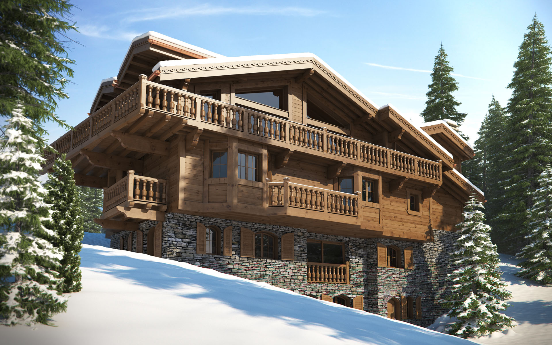 Chalet Le Coquelicot, Courchevel 1850