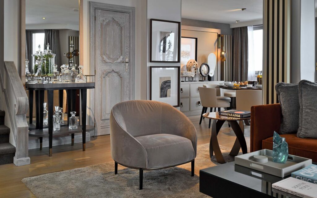 Hotel Le Strato Chanrossa 3 Bedroom duplex Luxury Ski Chalet Courchevel 1850 France 3