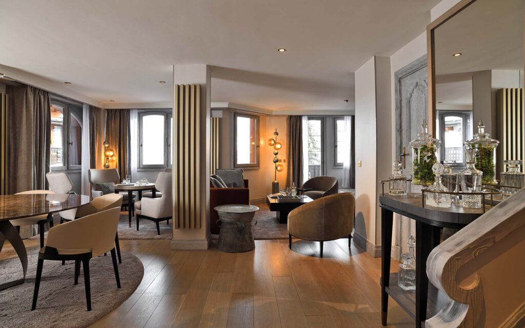 Hotel Le Strato Roc Merlet 3 Bedroom Duplex Luxury Ski Chalet Courchevel 1850 France 1