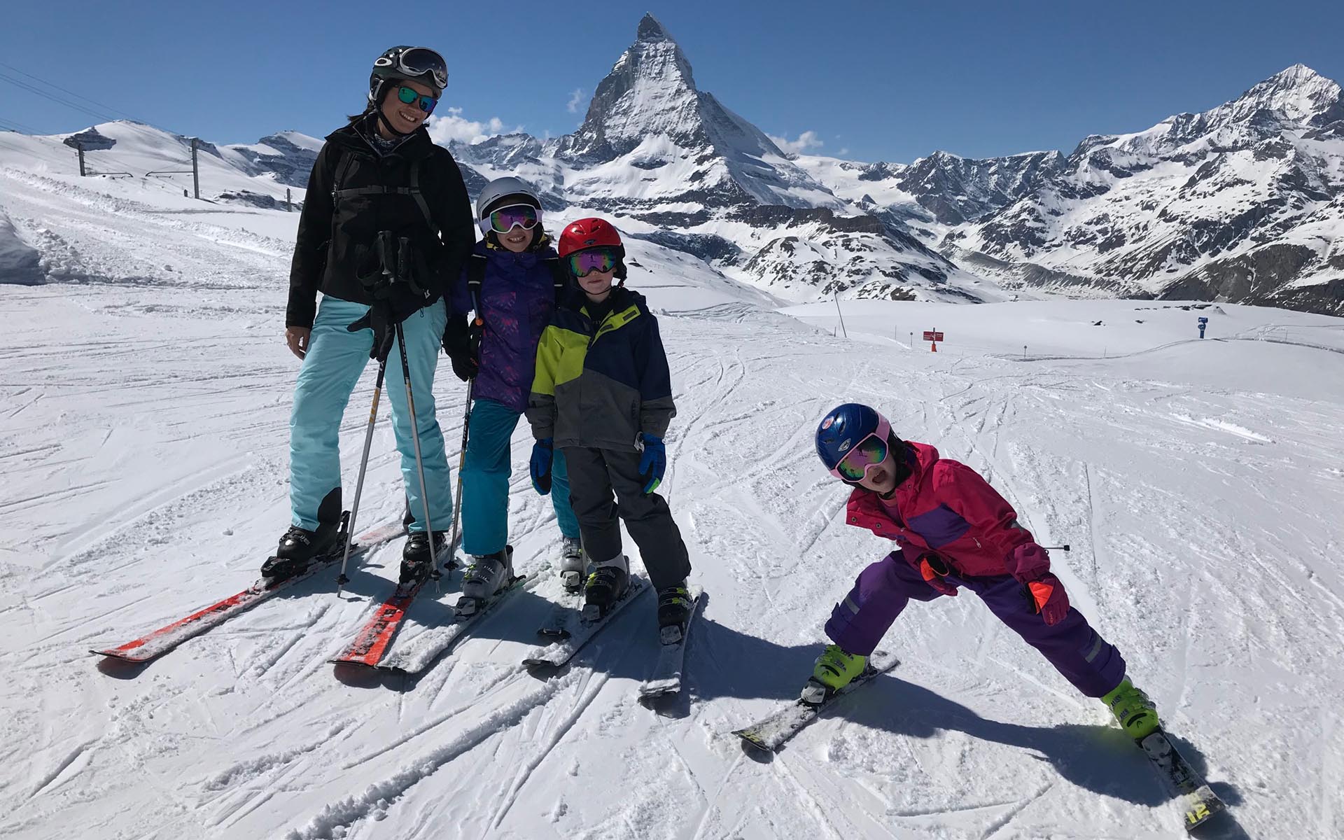 Planning a ski trip with children