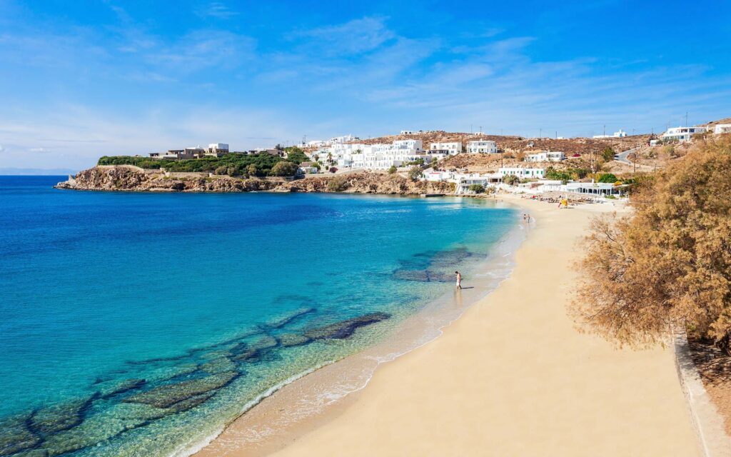 Agios Stefanos in the greek island of Corfu