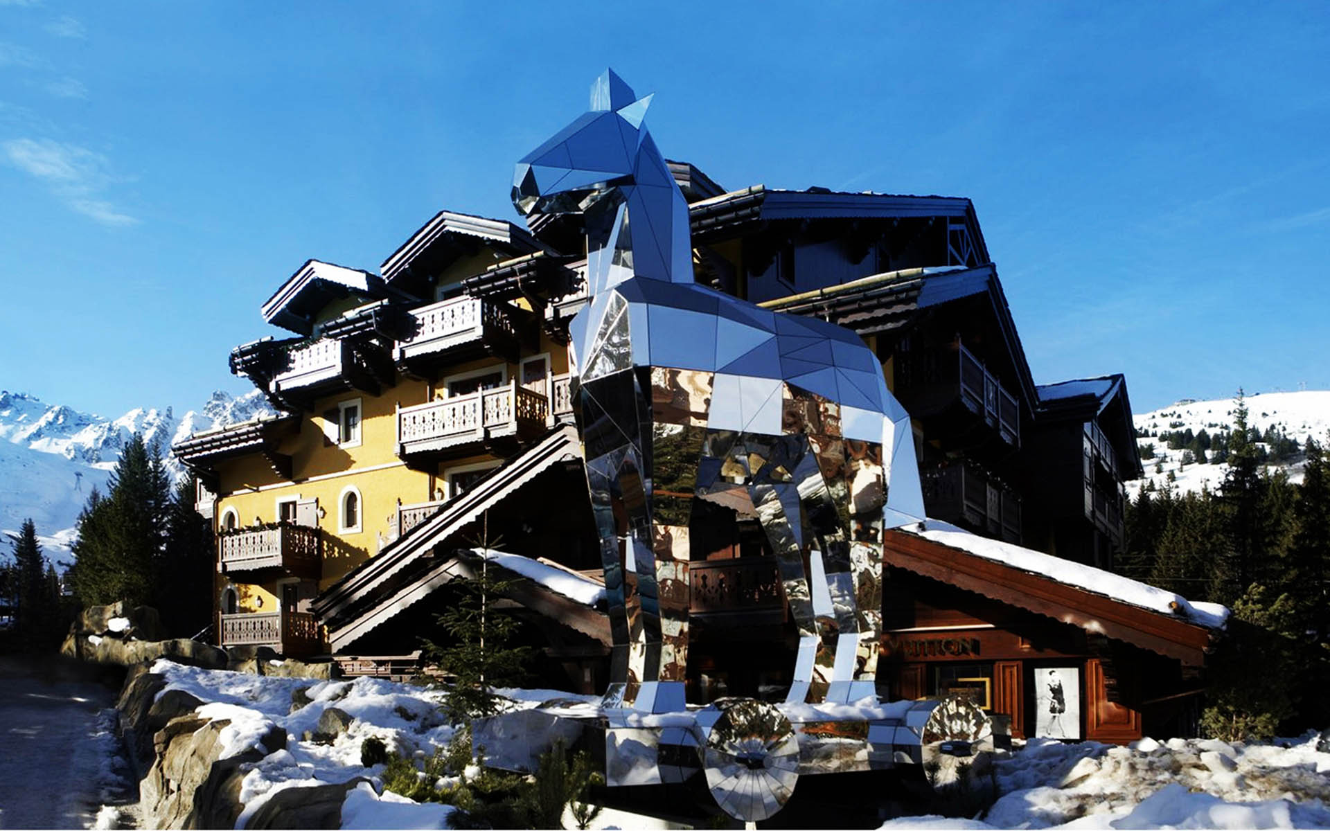 Hotel Le Cheval Blanc, Courchevel 1850 - Firefly Collection