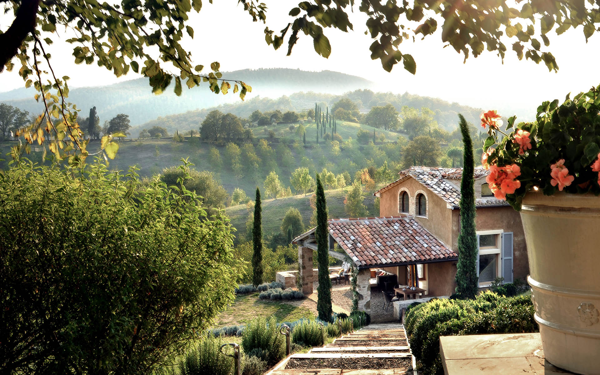 Villa Barco, Umbria