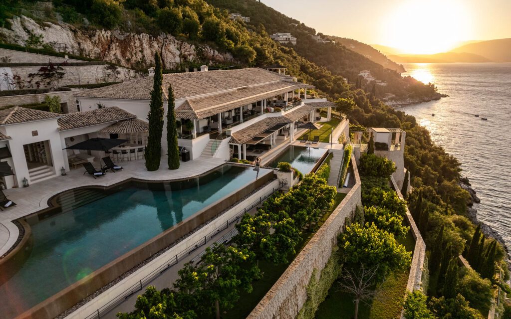 Ultima Corfu Aerial View