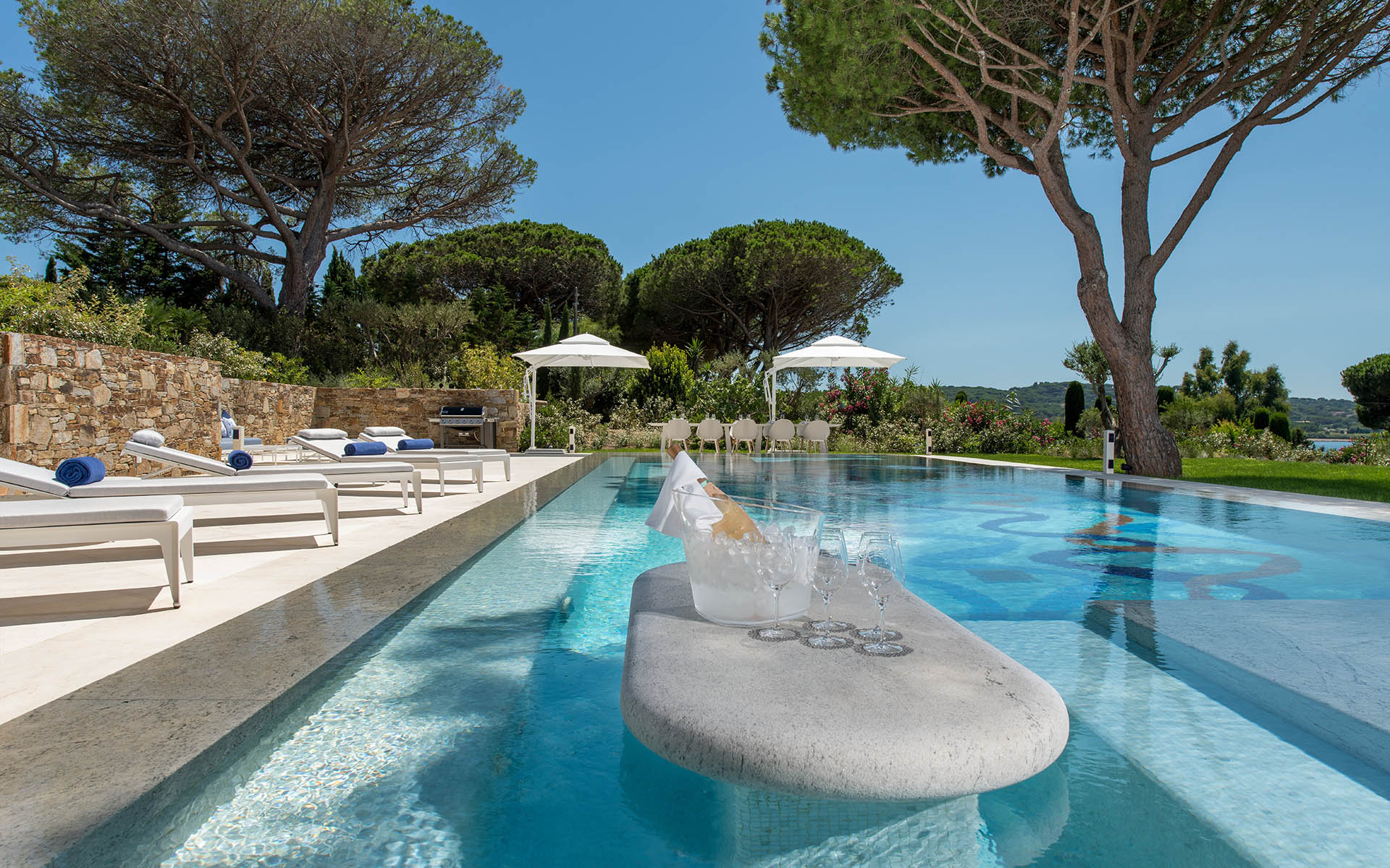 Villa Canoubwest, St. Tropez