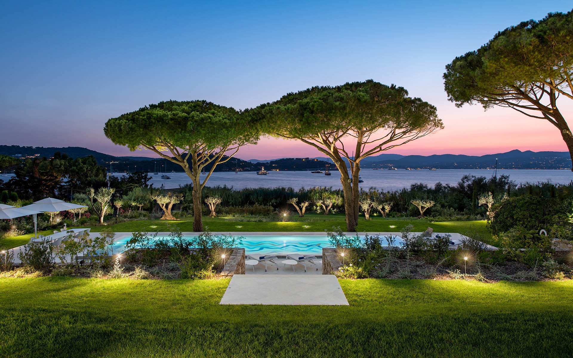 Villa Canoubwest, St. Tropez