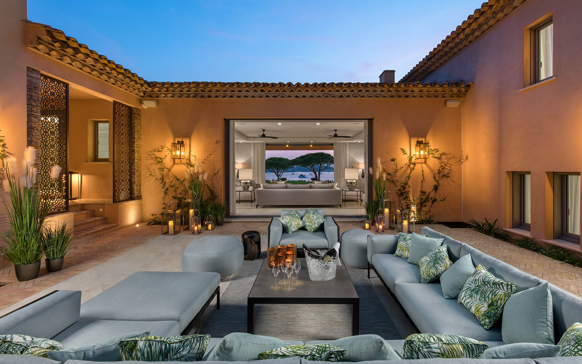 Villa Canoubwest, St. Tropez