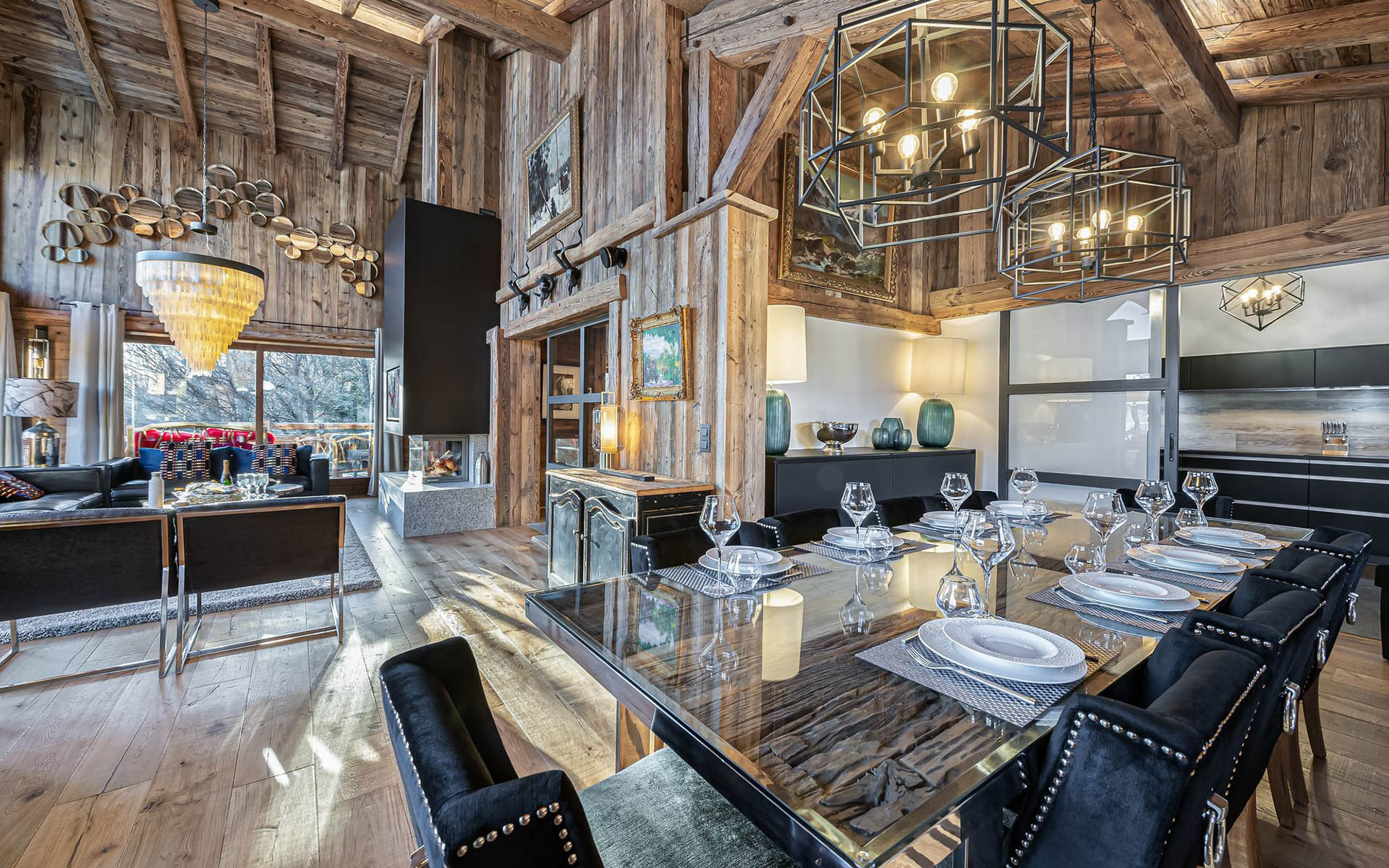 Chalet Crystal White, Megeve