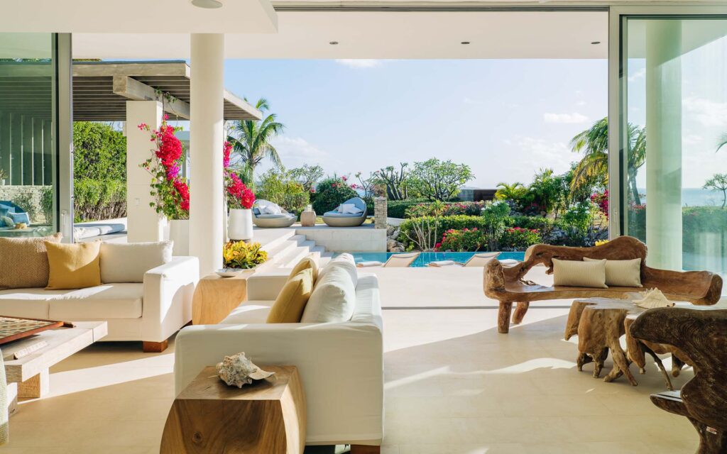 ANI Anguilla Resort North Villa Sitting Room
