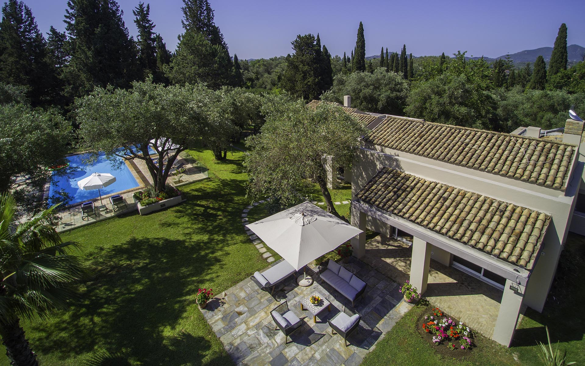 Villa Skyline, Corfu