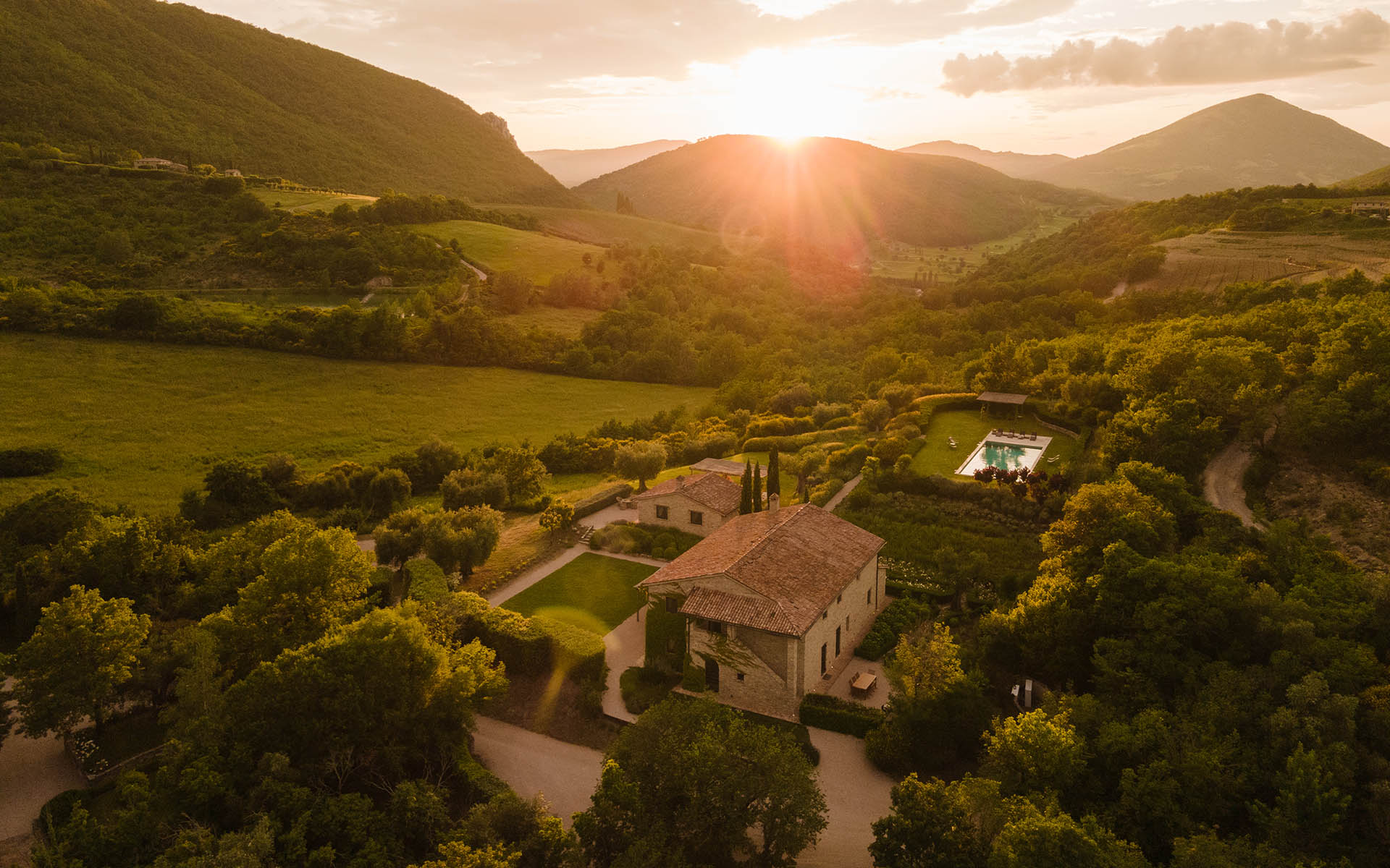 Villa Caminata, Umbria