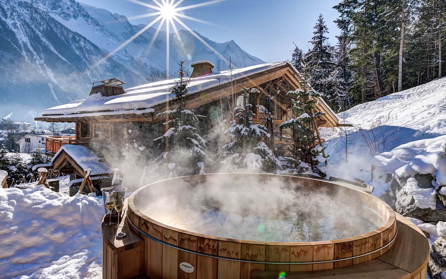 Luxury Self Catered Ski Chalets