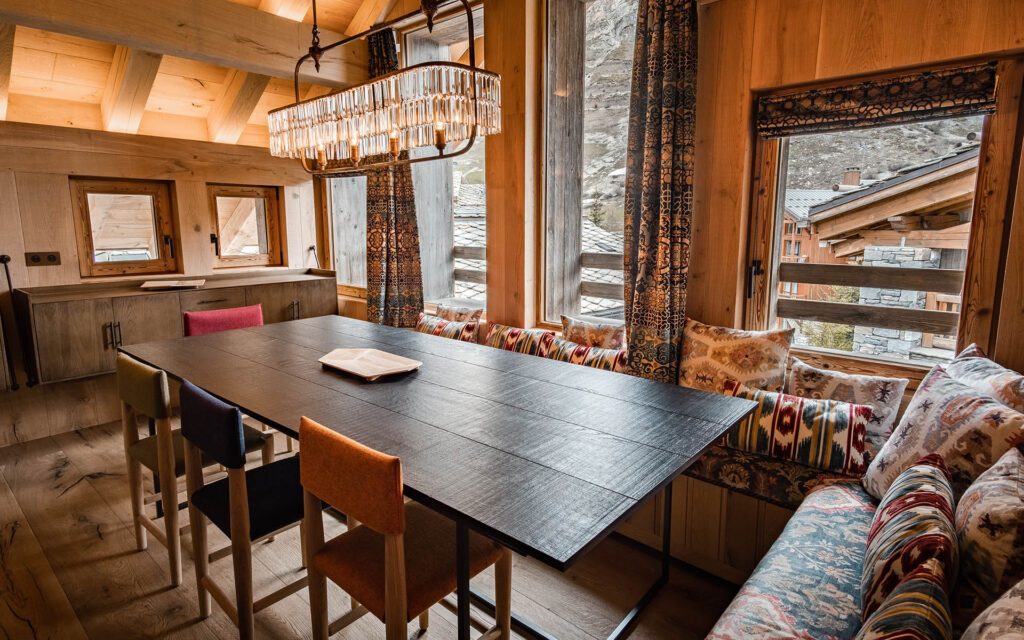 Chalet La Grange Salle a manger 1
