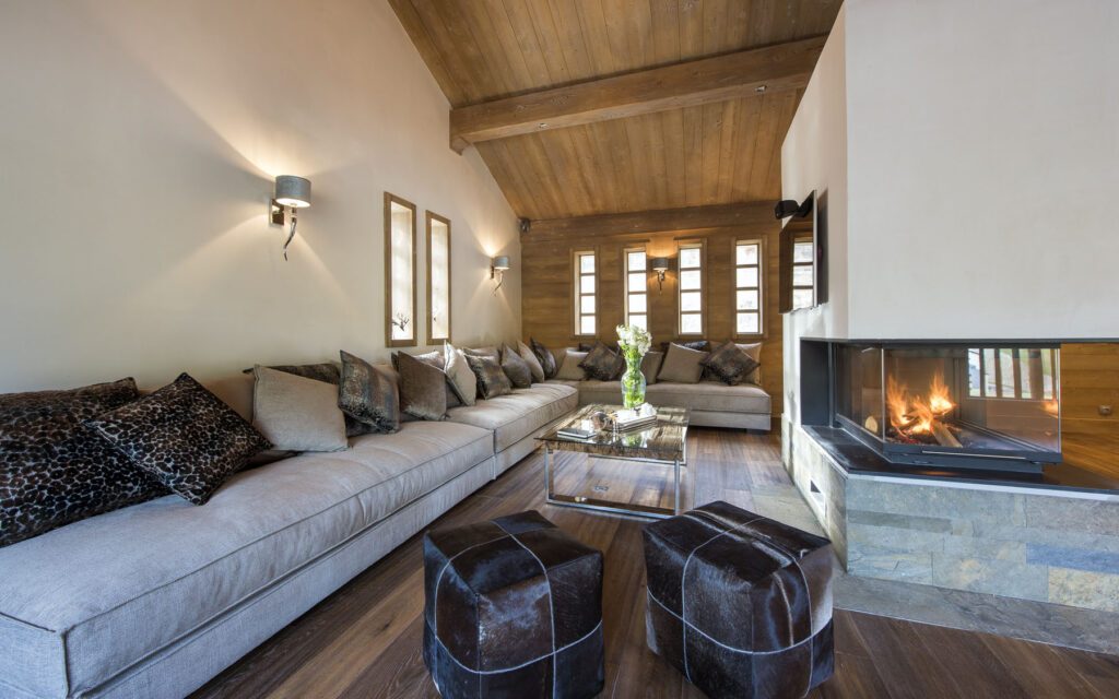 Chalet Ambre Living Arae, The Finest Luxury Ski Chalets &amp; Villas - Firefly Collection