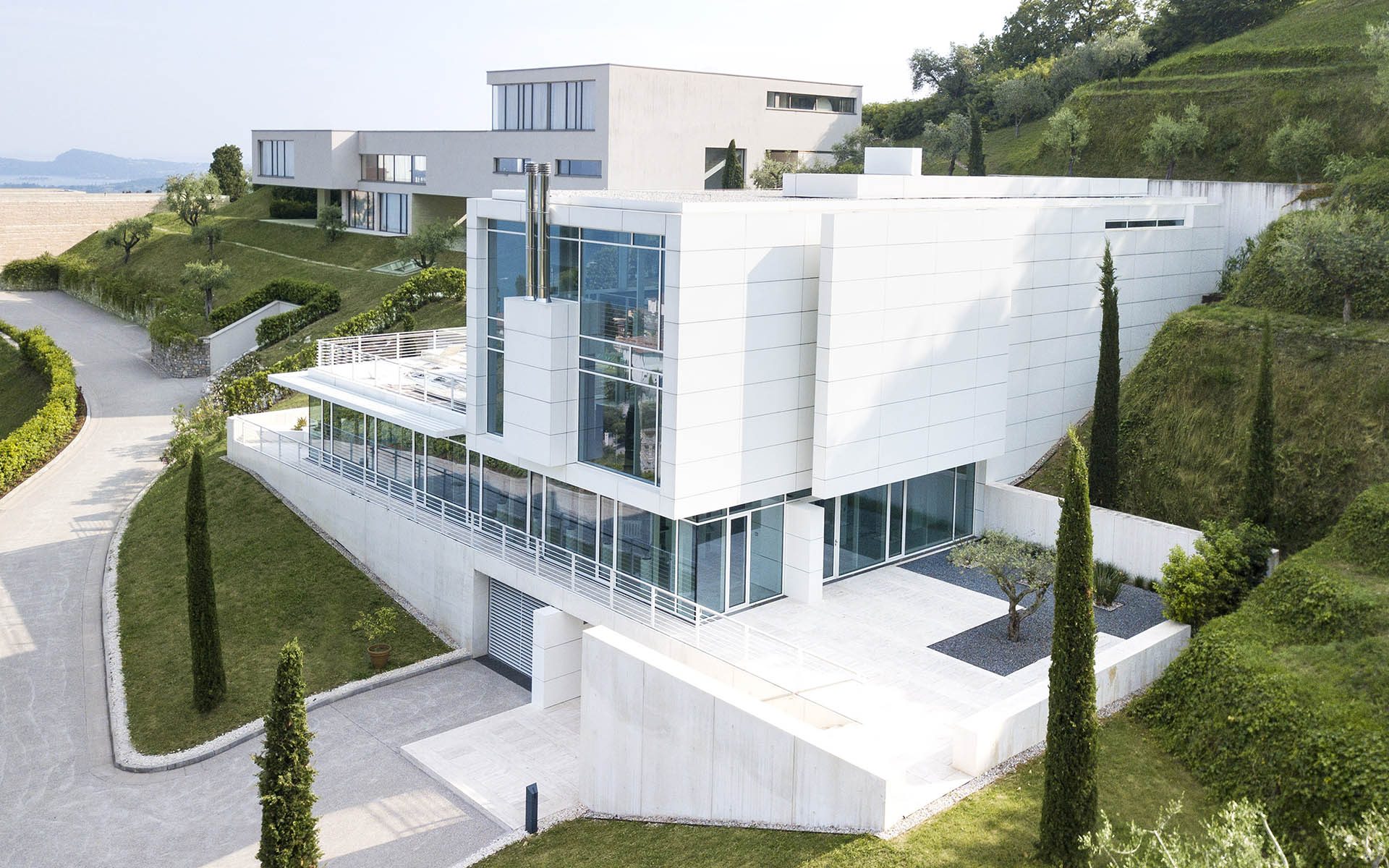 Villa Richard Meier, Lake Garda