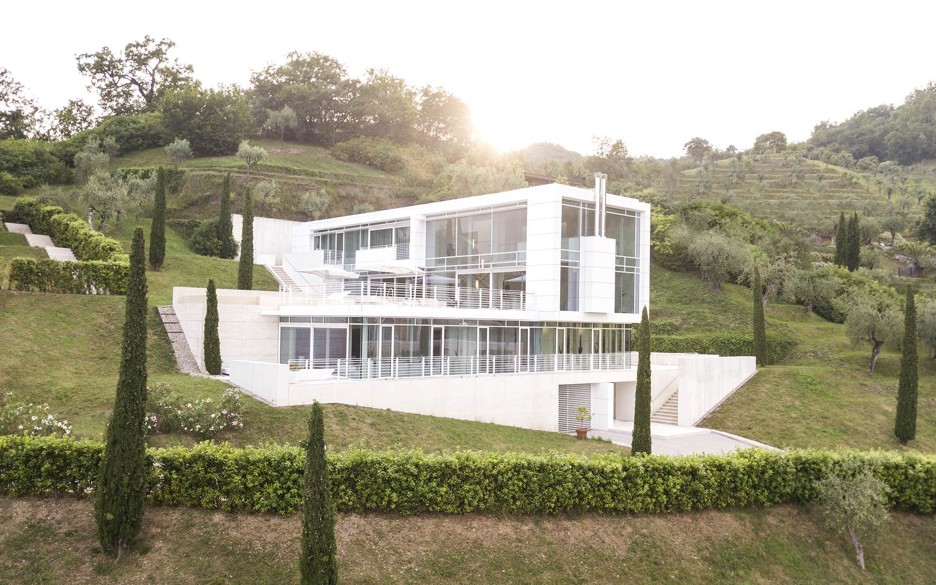 Villa Richard Meier, Lake Garda