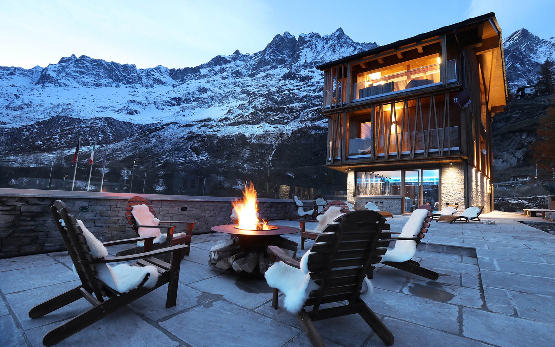 Chalet Blanc, Cervinia