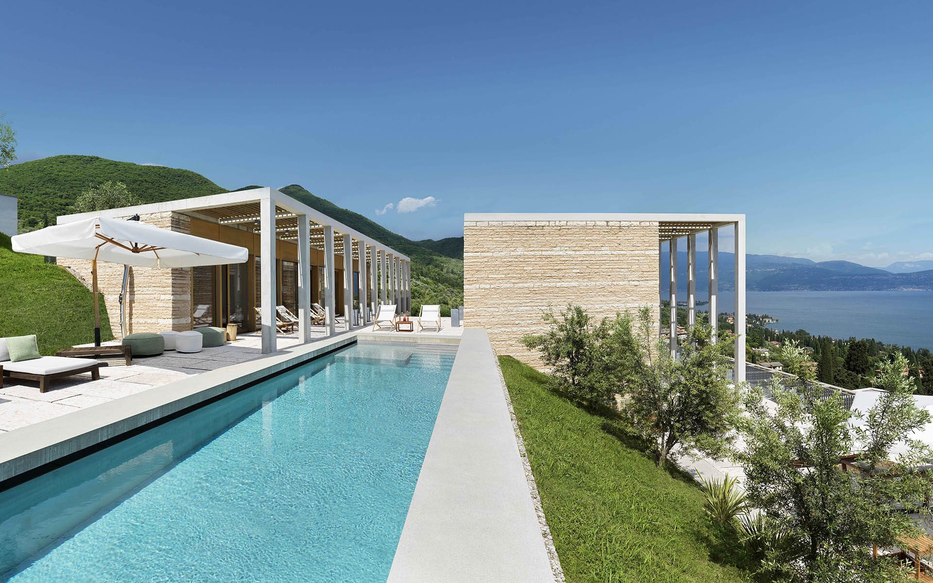 Villa Chipperfield Ovest, Lake Garda