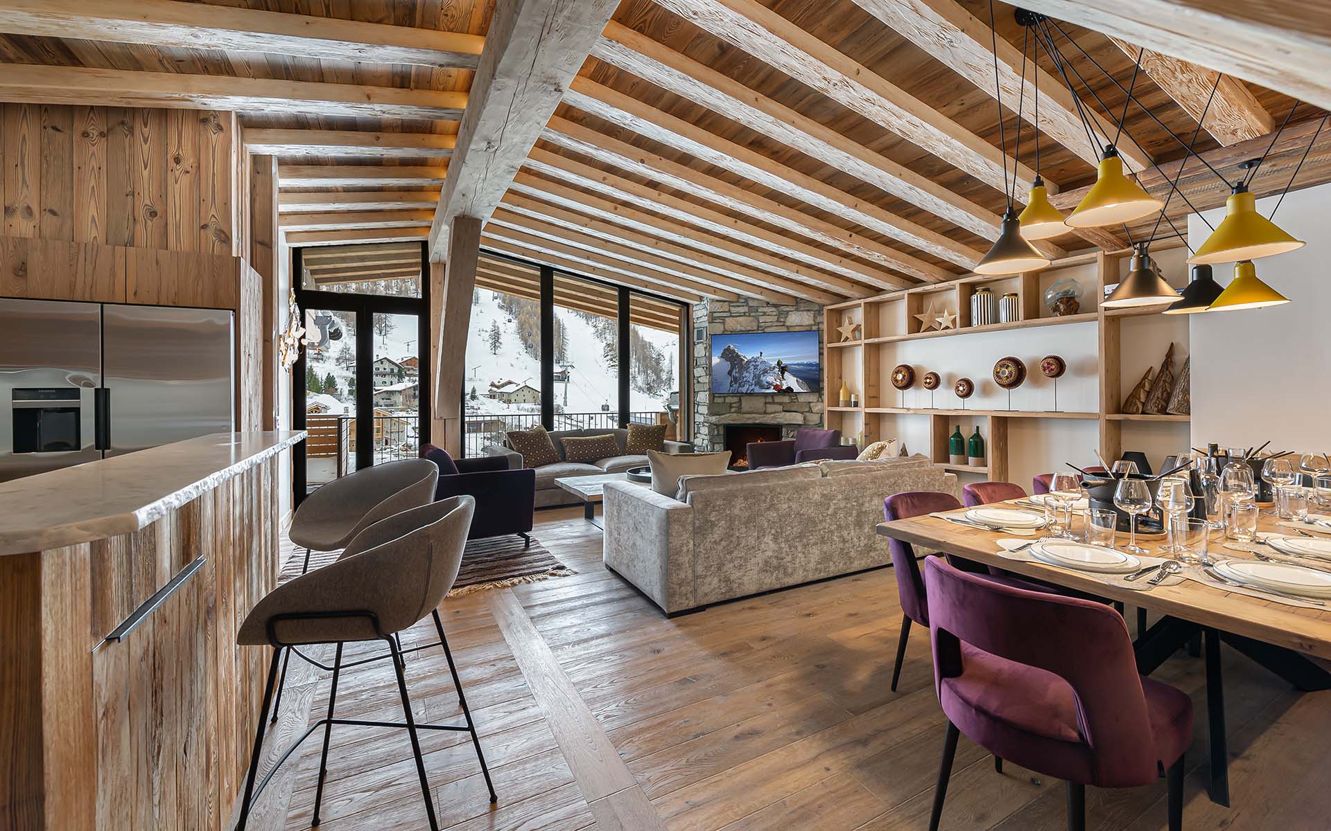 Penthouse Fleche, Val d’Isere