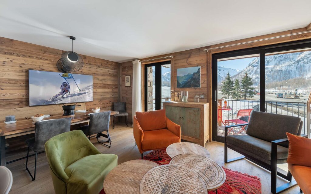 Appartement Fusee Location chalets Covarel Val dIsere Alpes France – sejour