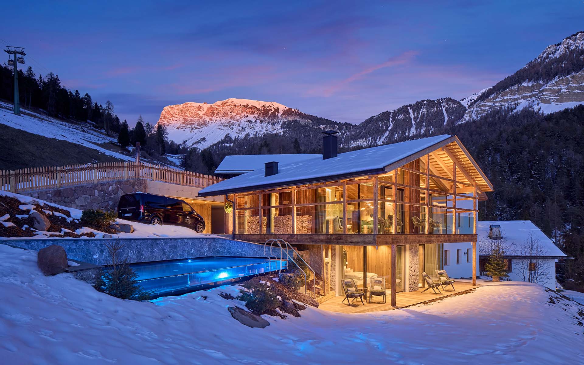 What to look for when choosing a luxury chalet