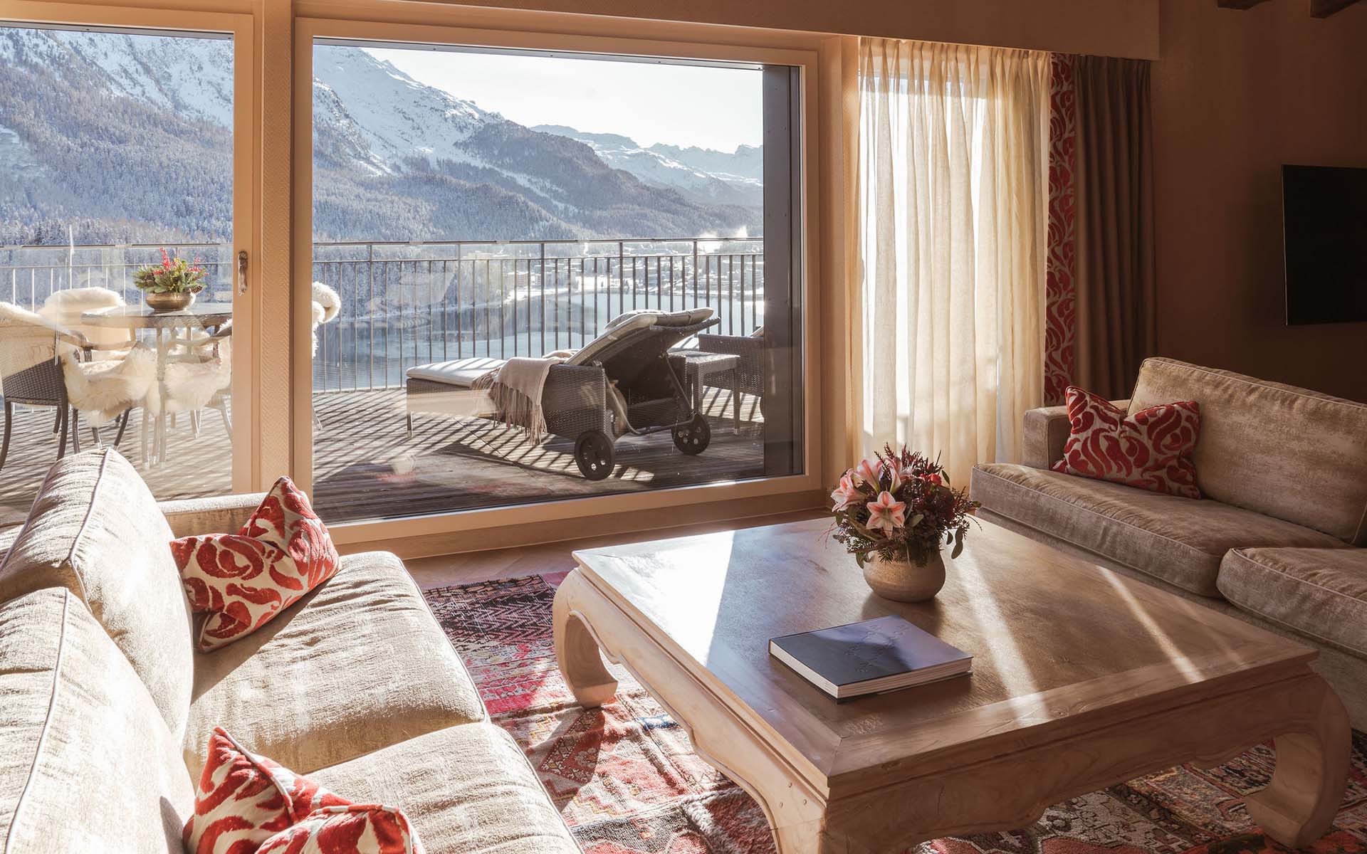 Carlton Penthouse Suite, St Moritz