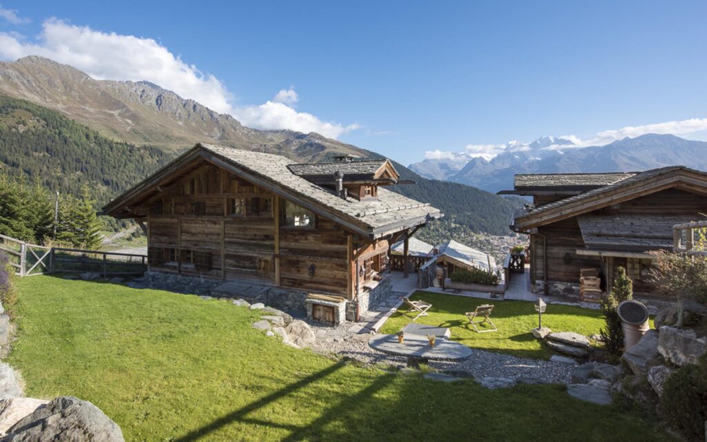 Verbier Mountain Views in the Summer - Luxury Ski Chalets