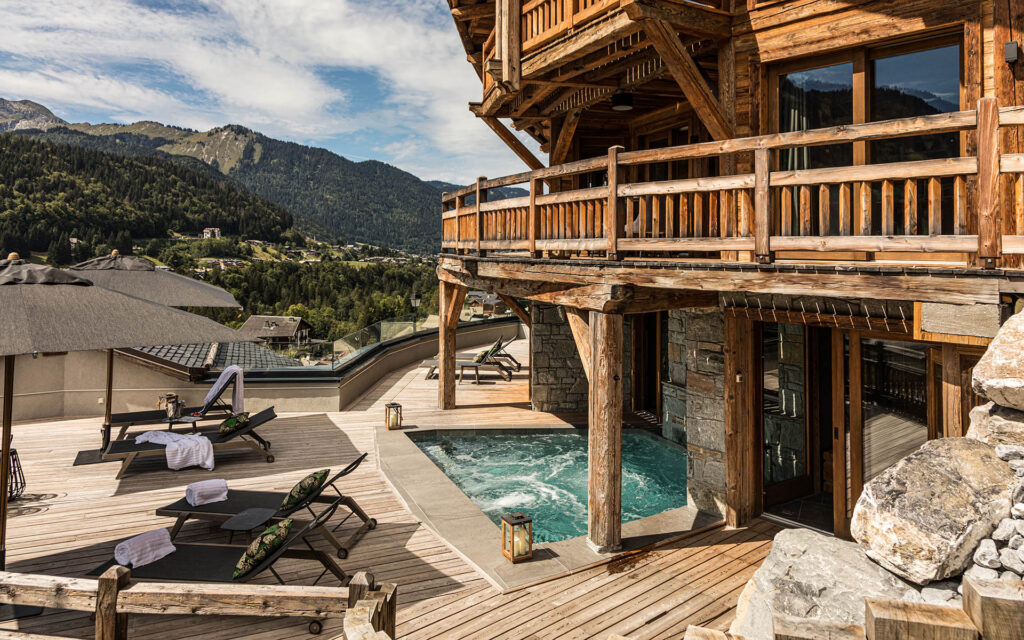 Zem's Lodge, Morzine, in Summer - Luxury Ski Chalet