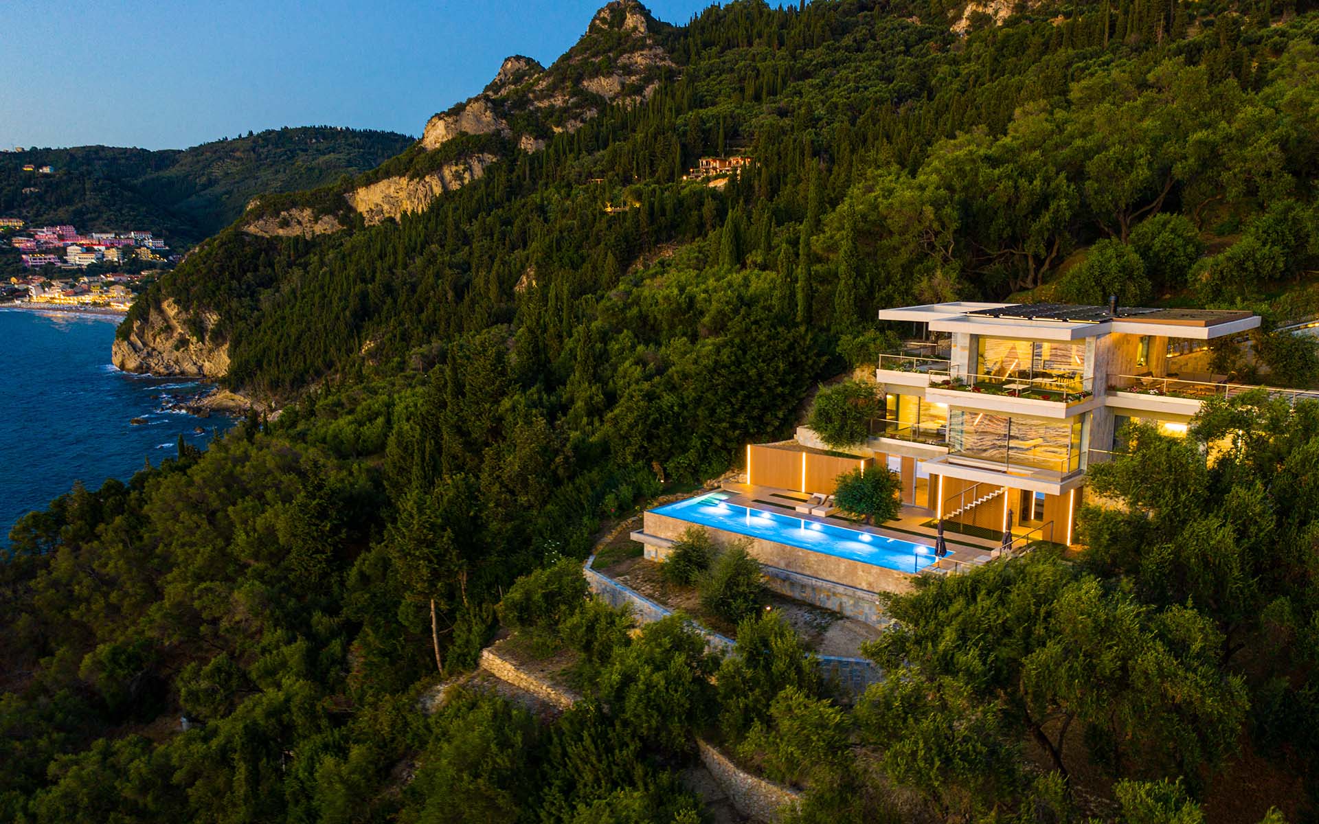 Villa Feroula, Corfu