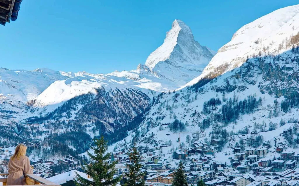Photo: View of the Matterhorn from Chalet Grace
