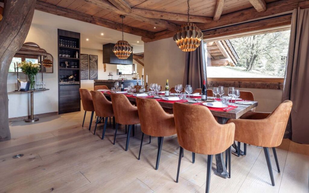 Chalet Cheval Blanc Luxury Ski Chalet Meribel France 21